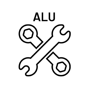 Aluminum Vehicle Repair icon for Hampden Auto Body